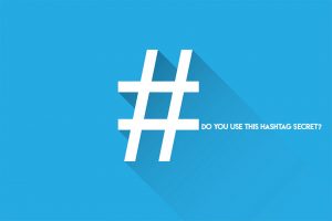 giant hashtag